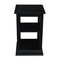 International Concepts Hampton Accent Table with Shelves, Black OT46-70A - alternate 4